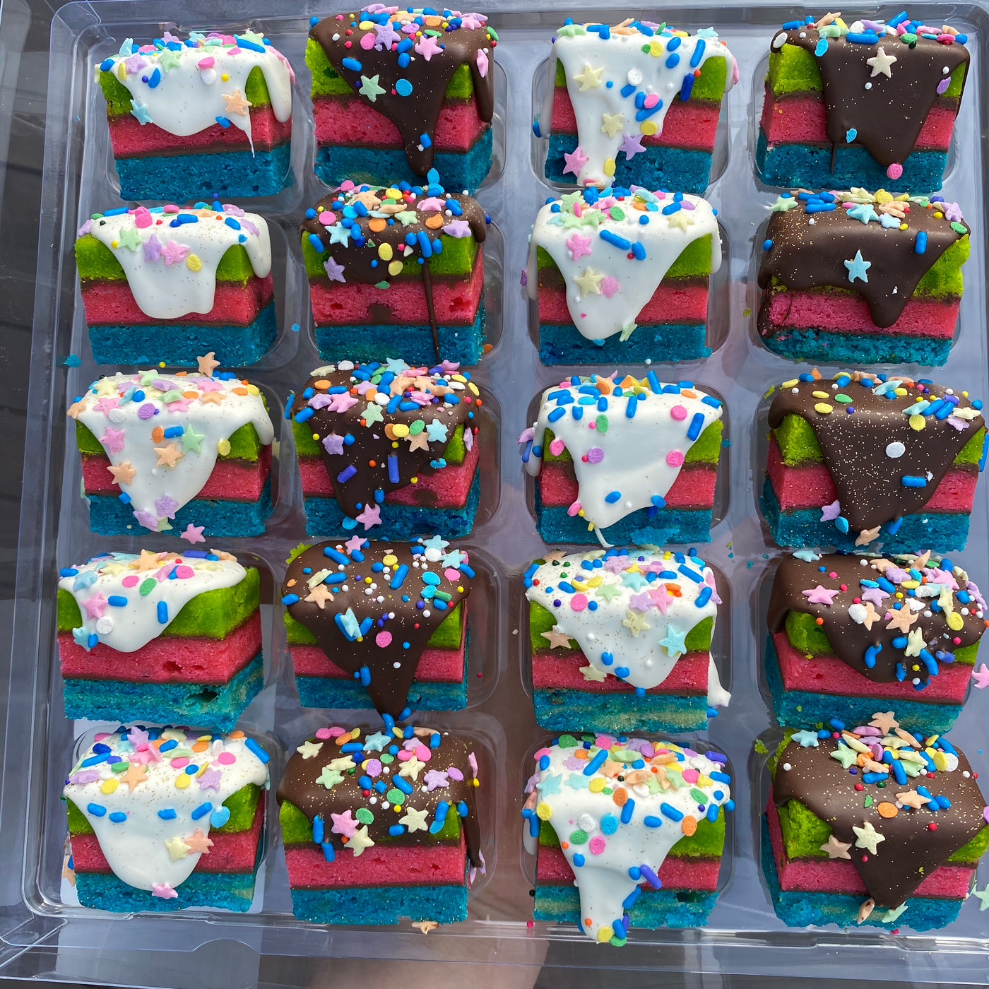 Mystery Box of Rainbow Cookies - 20 Pack
