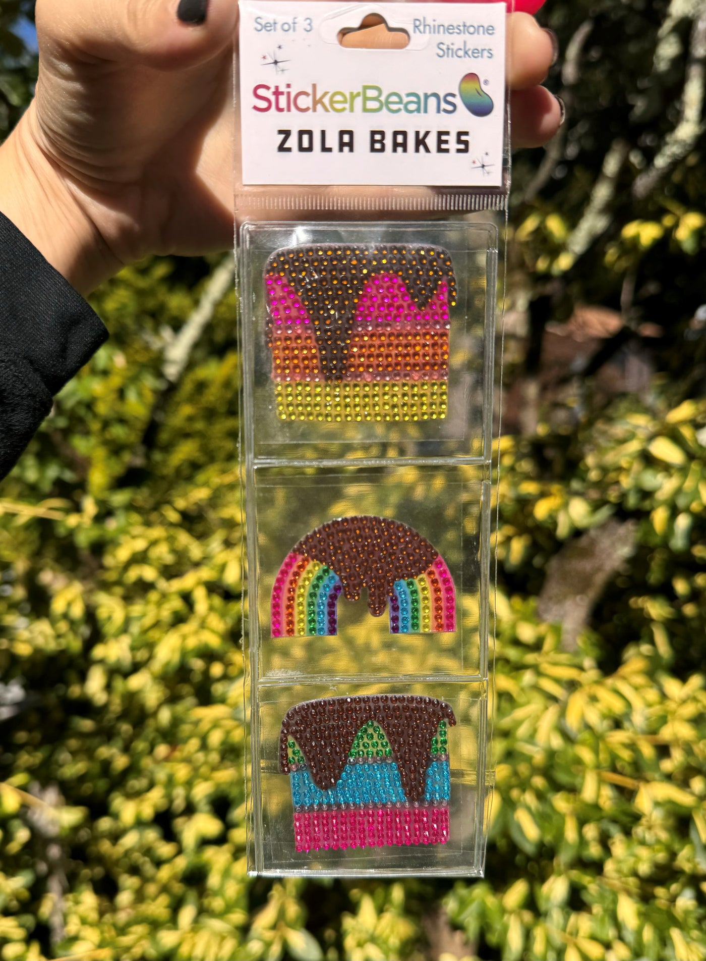 Limited Edition Zola Bakes Sticker Beans - Set of 3
