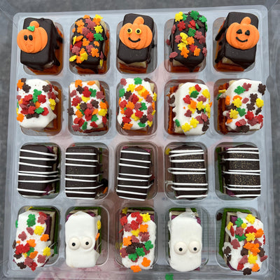 Halloween Rainbow Cookies