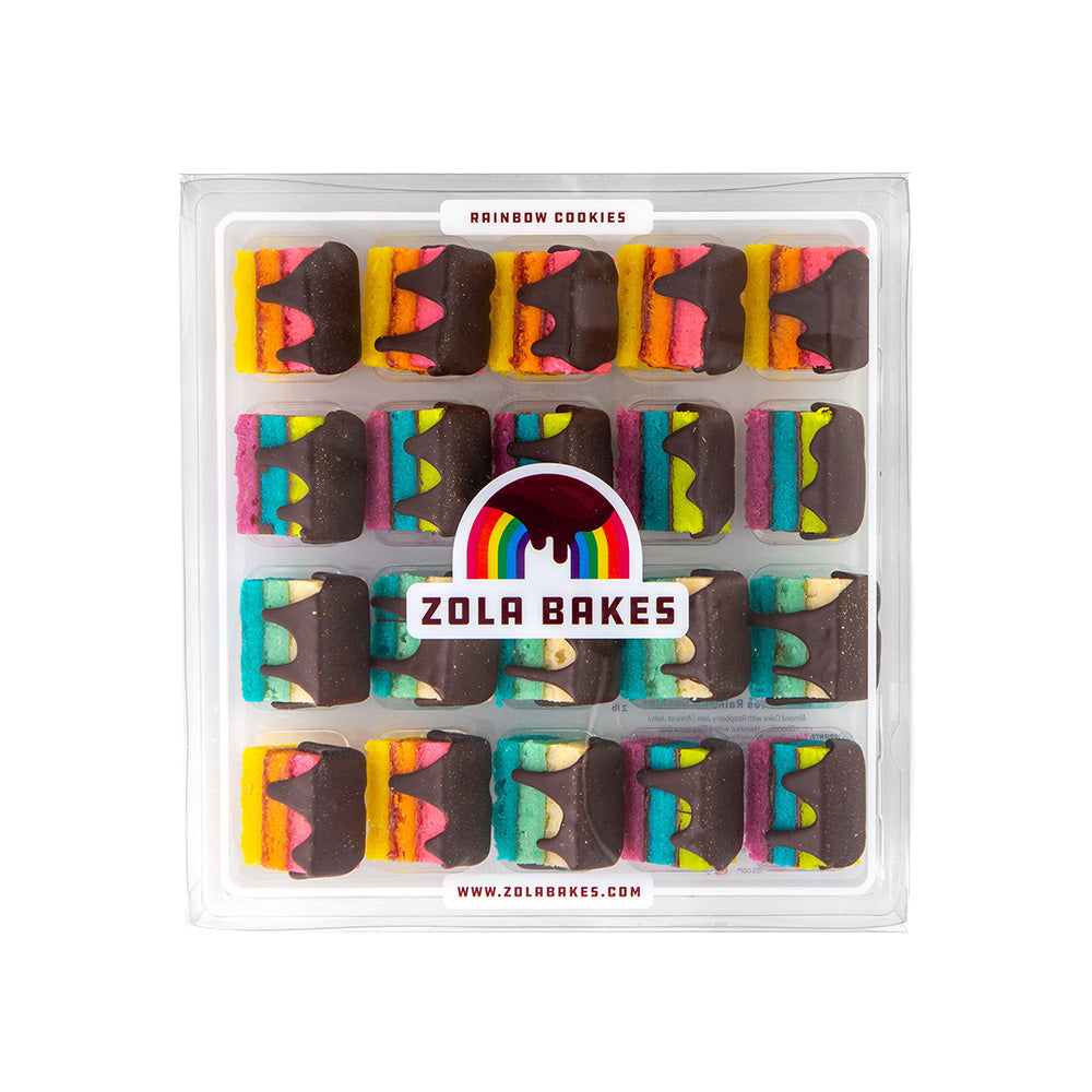Rainbow Cookies Assorted Fillings - 20 Pack