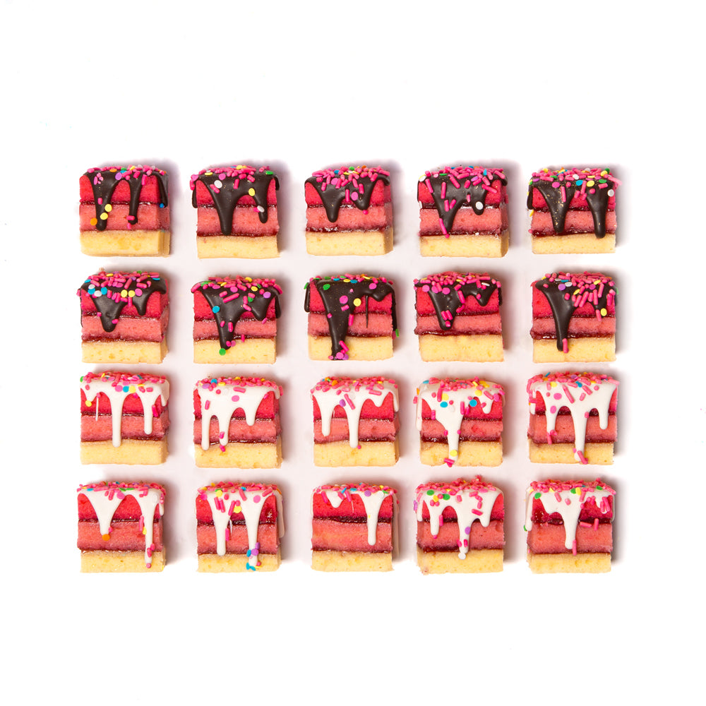 Customizable Rainbow Cookies - 40 Pack