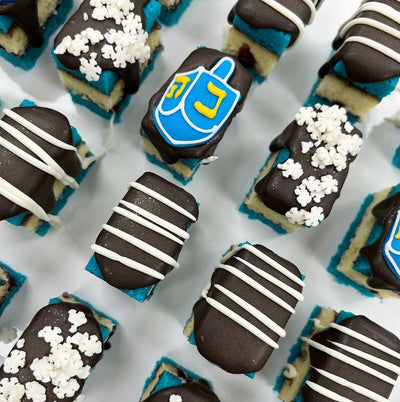 Hanukkah Rainbow Cookies